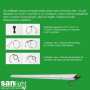 SANlight FLEX II | LED Grow Lampe | Anzucht Beleuchtung | 25 Watt | 81 µmol/s
